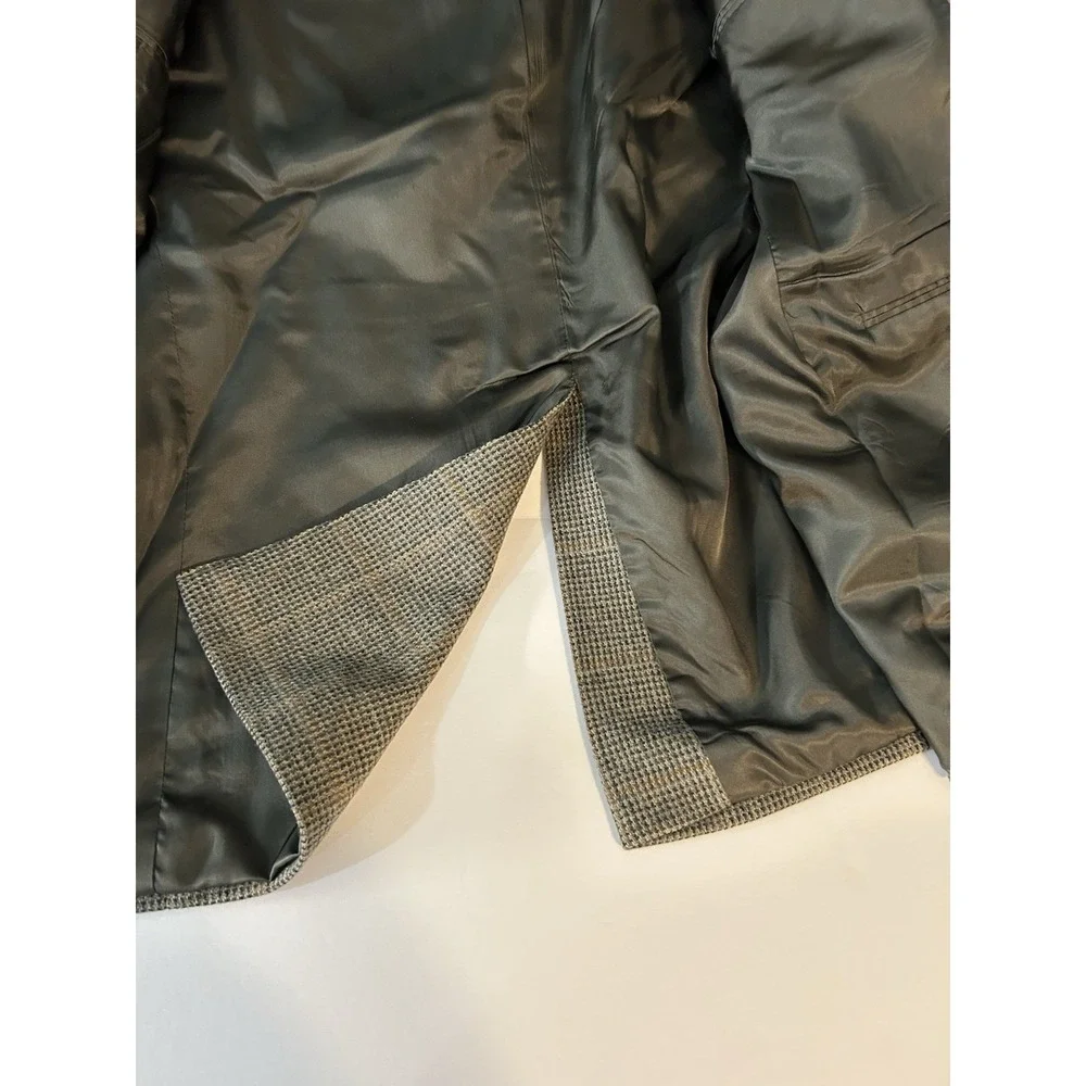43Long Tweed Men's Black, Gray & Brown Blazer by Davidsons‎